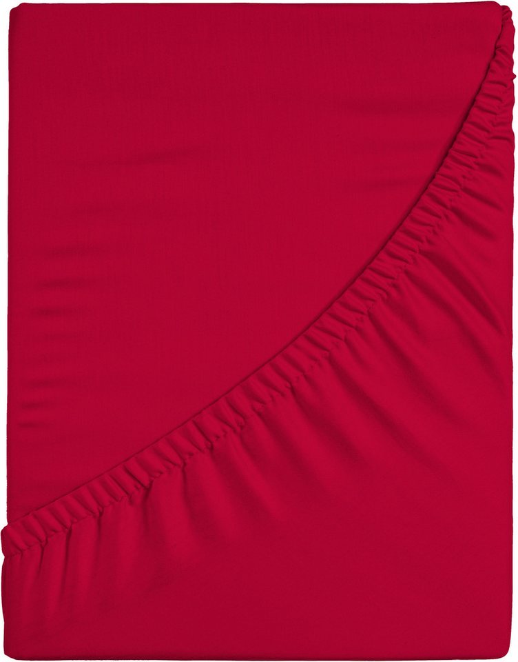 CASATEX Spannbettlaken Jersey-Elasthan, Jersey, Gummizug: rundum, (1 Stück), mit Elasthan von CASATEX