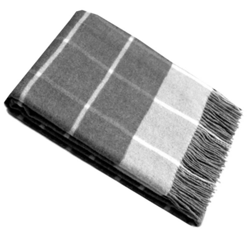 Plaid Harry Grigio Medio, CASATEX, elegantes Design, große Karos von CASATEX