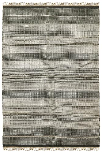 Quadratische Teppiche für 30,5 cm Kelim, wendbar, Wolle, Jute, gestreiftes Design, Schwarz / Beige, handgewebt, dick, 0,5 cm Flachgewebe, für drinnen und draußen, Teppiche für Flur, Zimmer, Esszimmer Quadratische Teppiche für 30,5 cm Kelim, wendbar, Wolle, Jute, gestreiftes Design, Schwarz / Beige, handgewebt, dick, 0,5 cm Flachgewebe, für drinnen und draußen, Teppiche für Flur, Zimmer, Esszimmer von CASAVANI