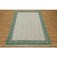3 X 5 8 10 Ft Hand Blockdruck Baumwolle Teppich Boho Dekor Kelim Dhurrie Outdoor Gartenteppich Yoga Met 3 X 5 8 10 Ft Hand Blockdruck Baumwolle Teppich Boho Dekor Kelim Dhurrie Outdoor Gartenteppich Yoga Met von CASAVANIHOMES