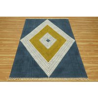 3 X 5 8 10 Ft Hand Blockdruck Baumwolle Teppich Boho Dekor Kelim Dhurrie Outdoor Gartenteppich Yoga Met 3 X 5 8 10 Ft Hand Blockdruck Baumwolle Teppich Boho Dekor Kelim Dhurrie Outdoor Gartenteppich Yoga Met von CASAVANIHOMES