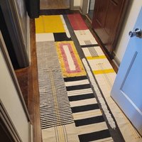 Grau Beige Flurläufer Handgewebter Baumwollteppich Esszimmerteppich Handblockbedruckter Flächenteppich Handmad Stair Baumwollläufer 3x10 5x1 Grau Beige Flurläufer Handgewebter Baumwollteppich Esszimmerteppich Handblockbedruckter Flächenteppich Handmad Stair Baumwollläufer 3x10 5x1 von CASAVANIHOMES