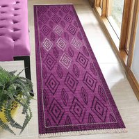 Handgewebter Teppich, Handbestickter Boho Wohnzimmerteppich, Teppich 3x3 Meter Handgewebter Teppich, Handbestickter Boho Wohnzimmerteppich, Teppich 3x3 Meter von CASAVANIHOMES