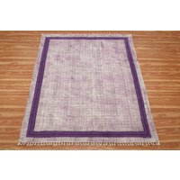 Lila Umrandeter Läuferteppich, Blockbedruckter Teppich, Flurläufer, Gartenläufer, Eingangsteppich, Teppich in Sondergröße, Geschenk Für Mam Lila Umrandeter Läuferteppich, Blockbedruckter Teppich, Flurläufer, Gartenläufer, Eingangsteppich, Teppich in Sondergröße, Geschenk Für Mam von CASAVANIHOMES