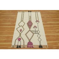 Teppich Läufer Handbestickt Küchenteppich Gestreifter Handgewebter Kurzflor Wohnzimmer Schlafzimmer Teppich Läufer Handbestickt Küchenteppich Gestreifter Handgewebter Kurzflor Wohnzimmer Schlafzimmer von CASAVANIHOMES