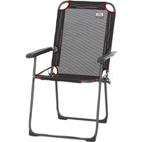CASAYA Camping-Stuhl »Igusi«, BxHxT: 58 x 90 x 90 cm, Aluminium - schwarz von CASAYA