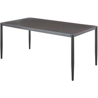 CASAYA Dining-Tisch, anthrazit, BxL: 90 x 180 cm - grau von CASAYA