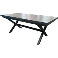 CASAYA Gartentisch »Sanogo«, ausziehbar, Alugestell mit Keramikplatten - grau von CASAYA