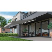 CASAYA Gelenkarmmarkise, BxL: 400 x 300 cm, grau-silberfarben von CASAYA
