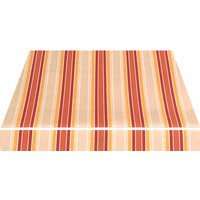 CASAYA Halbkassettenmarkise, BxL: 500 x 300 cm, gelb-orange-anthrazit von CASAYA