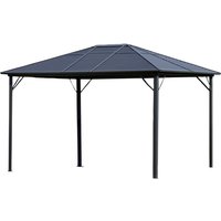 CASAYA Hardtop-Pavillon, Spitzdach, rechteckig, BxHxT: 300 x 275 x 400 cm - grau CASAYA Hardtop-Pavillon, Spitzdach, rechteckig, BxHxT: 300 x 275 x 400 cm - grau von CASAYA