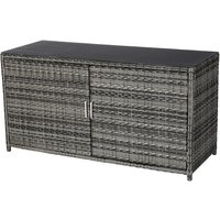 CASAYA Kissenbox »BOLANOS«, BxHxT: 160 x 83 x 62 cm, perlschwarz von CASAYA