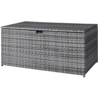 CASAYA Kissenbox »RIOS«, BxHxT: 145 x 70 x 80 cm, Arctic Grey - grau von CASAYA