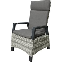CASAYA Move-Sessel »Sanogo«, Aluminium, BxHxT: 61 x 101 x 72 cm - grau von CASAYA