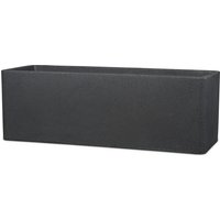 CASAYA Pflanzgefäß »Quadro Box«, 80 x 29 cm (ØxH), Kunststoff, granitschwarz - grau von CASAYA