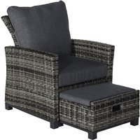 CASAYA Sessel »Bolanos«, Kunststoff, BxHxT: 68 x 84 x 77 cm - schwarz von CASAYA