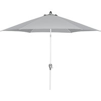 CASAYA Sonnenschirm, BxHxL: 180 x 255 x 300 cm, abknickbar, Sonnenschutzfaktor: 50+ - grau von CASAYA