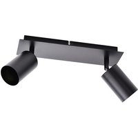 CASAYA Spotstrahler »Fjell«, 2 x 25 W, GU10, Metall, schwarz von CASAYA