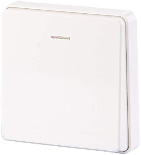 CASAcontrol Zubehör zu Funktaster mit Empfänger: Kinetischer Funk-Taster (groß) für Empfänger-Serie KFS-150, IP67 (Funktaster mit Fernbedienung, Unterputz, Einbau Schaltmodul) von CASAcontrol