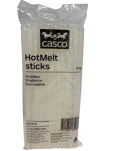 CASCO 494470 HotMelt Sticks Schmelzkleber, transparent von CASCO