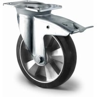 CASCOO Lenkrolle mit Totalfeststeller ø 200 mm Serie BAF4 Doppelkugellager K-Serie CASCOO Lenkrolle mit Totalfeststeller ø 200 mm Serie BAF4 Doppelkugellager K-Serie von CASCOO