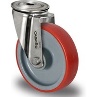 CASCOO Rückenlochlenkrolle Serie N2U6 Rollenlager Edelstahl CASCOO Rückenlochlenkrolle Serie N2U6 Rollenlager Edelstahl von CASCOO