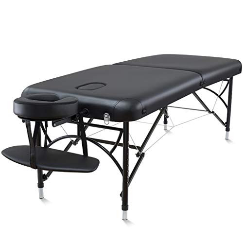 CASEGO Massagetisch, Home-SPA-Behandlungsbett, tragbar und faltbar zur Aufbewahrung, höhenverstellbar, für Verschiedene Szenarien geeignet von CASEGO