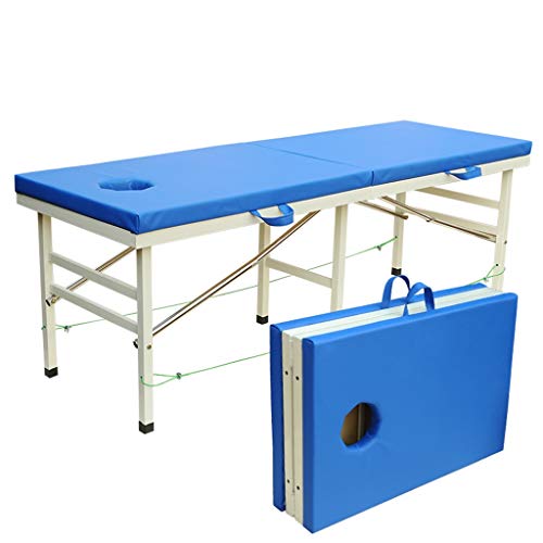 CASEGO Tragbarer Spa-Tisch mit Atemkopfloch und robustem Griff, geeignet für Schönheitssalons, Massagezentren, Tattoo-Studios usw. (A) von CASEGO