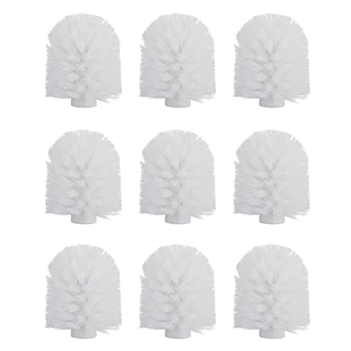 CASEWIND Replaceable Set of 9 Toilet Set Replacement Brushes, Toilet Brush Replacement White Brush Head Plastic for Toilet Toilet Bathroom CASEWIND Replaceable Set of 9 Toilet Set Replacement Brushes, Toilet Brush Replacement White Brush Head Plastic for Toilet Toilet Bathroom von CASEWIND