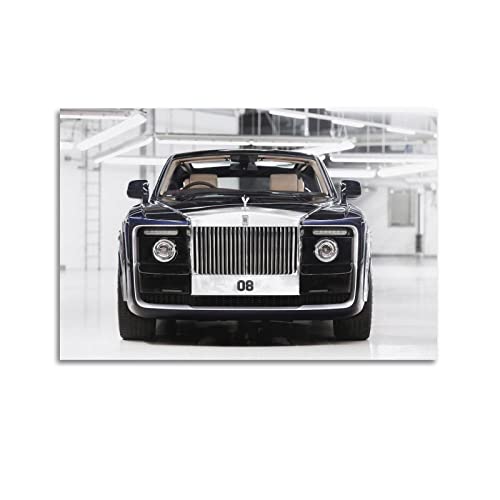 Supercar Poster für Ford Rolls Royce Sweptail Sportauto dekorative Malerei Leinwand Wand und Kunst Bild Familie Schlafzimmer Dekor 40 x 60 cm von CASEZ