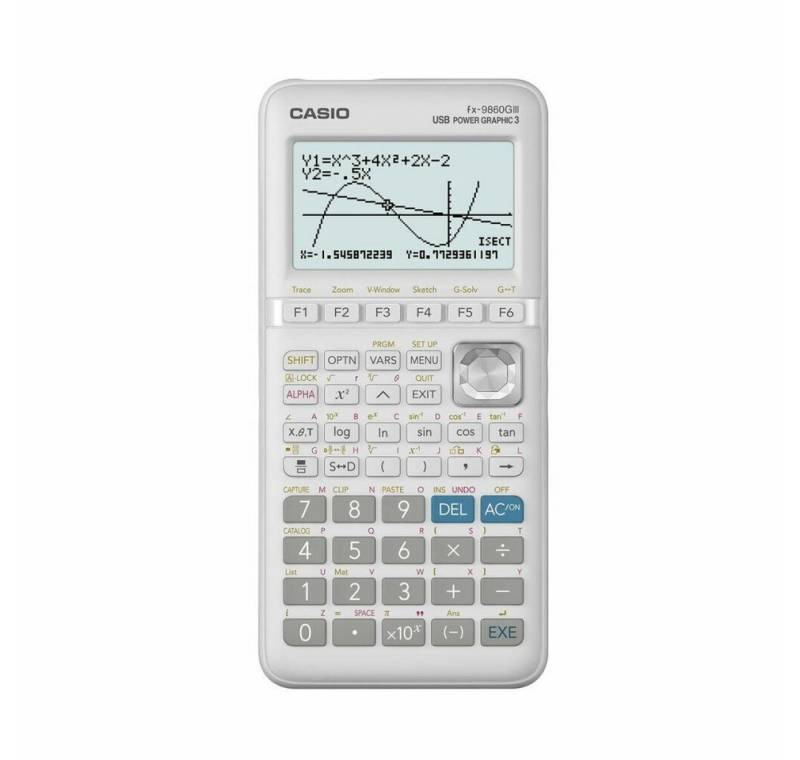CASIO Papierscheren Wissenschaftlicher Taschenrechner FX-9860GIII-W-ET CASIO Papierscheren Wissenschaftlicher Taschenrechner FX-9860GIII-W-ET von CASIO