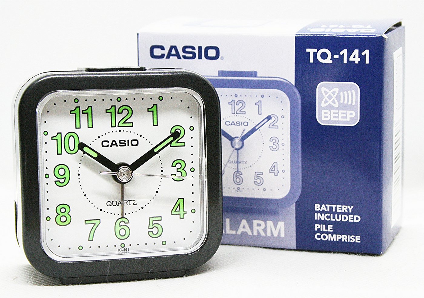 CASIO Quarzwecker Casio Reisewecker TQ-141-1EF CASIO Quarzwecker Casio Reisewecker TQ-141-1EF von CASIO