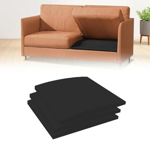 CASOME Sofakissen-Stützschaum 45D, Hochdichter, Gebogener Einsatz, Reparaturpolster Für Sitzdurchbiegungen, Langlebiger Ersatz Für Sofa, Sessel(3,40 x 40 cm) von CASOME