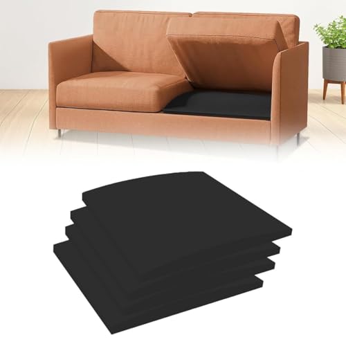 CASOME Sofakissen-Stützschaum 45D, Hochdichter, Gebogener Einsatz, Reparaturpolster Für Sitzdurchbiegungen, Langlebiger Ersatz Für Sofa, Sessel(4,60 x 60 cm) von CASOME
