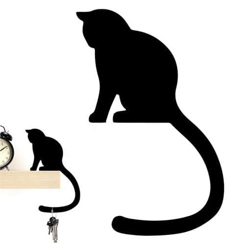 Kreativer Eichhörnchen-Schlüsselhalter – Niedlicher Tier-Wandhaken Für Schlüssel, Mäntel, Hüte, Handtücher, Taschen – Dekorativer Und Funktionaler Organizer Für Den Eingangsbereich von CASOME