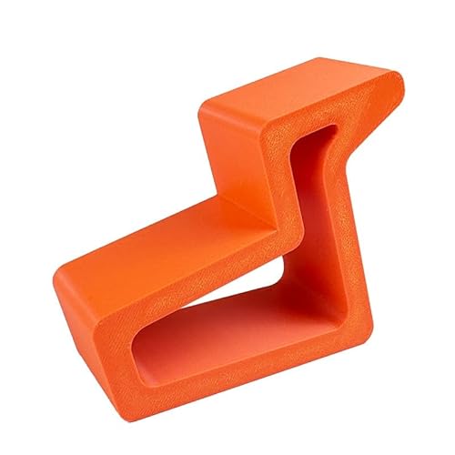 Tür- Und Fensterstopperkeil – Robustes, Multifunktionales, Stilvolles Sicherheitsdesign, Schützt Die Finger, Einfache Verwendung Für Zuhause Und Das Büro(Orange) von CASOME