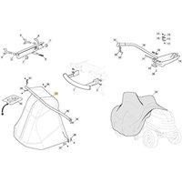 Ausstiegshilfe für Rasentraktor 1330M ORIGINAL STIGA Modelle 325600093/1 von CASTELGARDEN