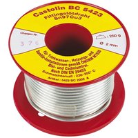 Fittingslötdraht BC5423 Sn-Cu ø 2.5 mm Inhalt 250 g - Castolin von CASTOLIN