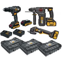 CAT - kit mit DX21 + DX12 + DX31B + 3 koffer + 4 batterien erpillar von CAT