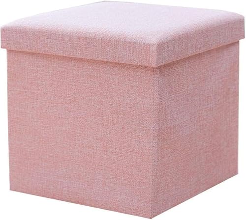 CATANK Faltbarer Ottoman-Würfel mit Stauraum, dekorative Sitzgelegenheit/Fußstützenhocker/Couchtisch, hochelastische Schaumstofffüllung, Fußhocker-Bank-Pouf aus Leinenstoff CATANK Faltbarer Ottoman-Würfel mit Stauraum, dekorative Sitzgelegenheit/Fußstützenhocker/Couchtisch, hochelastische Schaumstofffüllung, Fußhocker-Bank-Pouf aus Leinenstoff von CATANK
