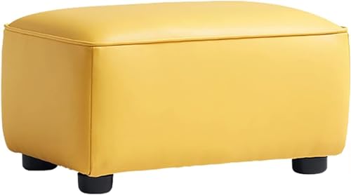 CATANK Kunstleder Rechteck Ottomane Fußstütze,Bequeme Solide Ottomane Bank Sofa Sitz,Niedliche Kinderbänke,Kleine Ottomane Fußbank Für Wohnzimmer-D 50x30x25cm(20x12x10inch) von CATANK