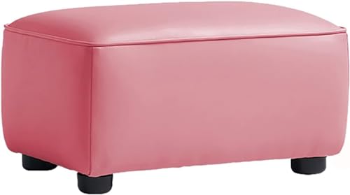 CATANK Kunstleder Rechteckige Ottomane Fußstütze,Bequeme Solide Ottomane Bank Sofa Sitz,Niedliche Kinderbänke,Kleine Ottomane Fußbank Für Wohnzimmer-Und 62x38x32cm(24x15x13inch) von CATANK