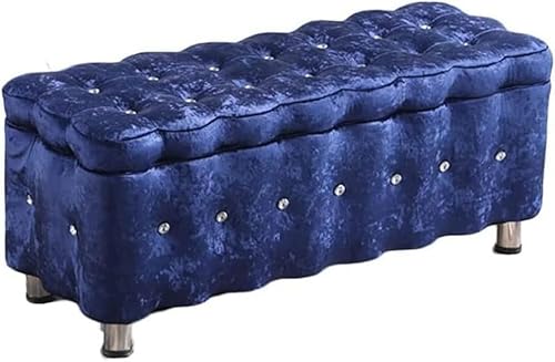 CATANK Leichtes Design, rechteckiger, gepolsterter Ottoman-Sitzbank mit anhebbarer Aufbewahrung, Fußhocker mit soliden Metallbeinen und Nagelkopfbesatz – multifunktionale Aufbewahrungsbox CATANK Leichtes Design, rechteckiger, gepolsterter Ottoman-Sitzbank mit anhebbarer Aufbewahrung, Fußhocker mit soliden Metallbeinen und Nagelkopfbesatz – multifunktionale Aufbewahrungsbox von CATANK