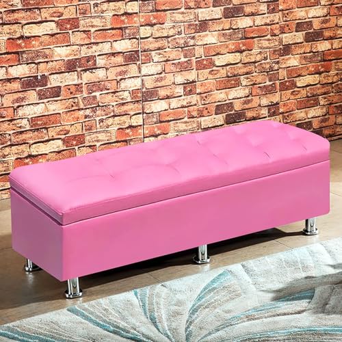 CATANK Rechteckige Aufbewahrungsbank Eingangsbereich Schuhbank,Kunstleder Gepolsterte Sofa Fußstütze Aufbewahrung Ottomane,Moderne Wohnzimmer Schlafzimmer Ottomane Bänke Spielzeugtruhe-Un CATANK Rechteckige Aufbewahrungsbank Eingangsbereich Schuhbank,Kunstleder Gepolsterte Sofa Fußstütze Aufbewahrung Ottomane,Moderne Wohnzimmer Schlafzimmer Ottomane Bänke Spielzeugtruhe-Un von CATANK