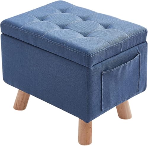 CATANK Stabiler Hocker mit Stauraum am Fußende des Bettes,Große rechteckige Aufbewahrungsbank mit gepolsterten Kissen und Holzbeinen,Wäscheaufbewahrungshocker für den Eingangsbereich-Dunk CATANK Stabiler Hocker mit Stauraum am Fußende des Bettes,Große rechteckige Aufbewahrungsbank mit gepolsterten Kissen und Holzbeinen,Wäscheaufbewahrungshocker für den Eingangsbereich-Dunk von CATANK