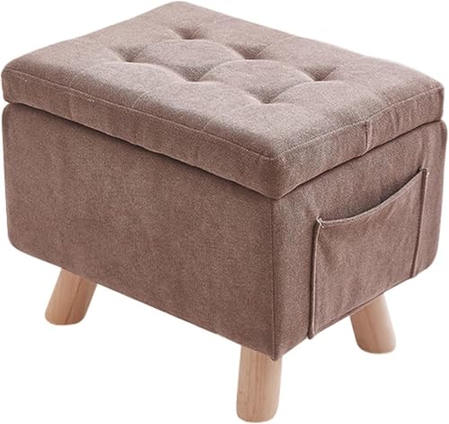 CATANK Stabiler Hocker mit Stauraum am Fußende des Bettes,Große rechteckige Aufbewahrungsbank mit gepolsterten Kissen und Holzbeinen,Wäscheaufbewahrungshocker für den Eingangsbereich-Hell CATANK Stabiler Hocker mit Stauraum am Fußende des Bettes,Große rechteckige Aufbewahrungsbank mit gepolsterten Kissen und Holzbeinen,Wäscheaufbewahrungshocker für den Eingangsbereich-Hell von CATANK