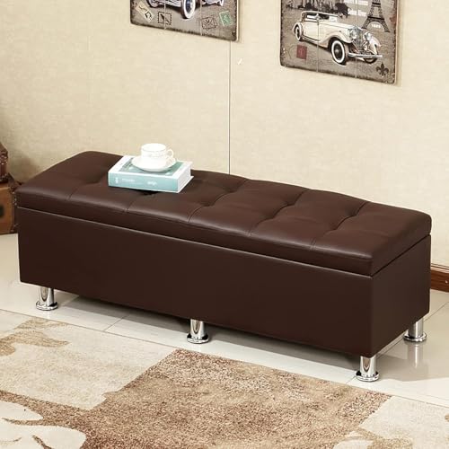 Rechteckige Aufbewahrungsbank Eingangsbereich Schuhbank, Kunstleder Gepolsterte Sofa Fußstütze Aufbewahrung Ottomane, Moderne Wohnzimmer Schlafzimmer Ottomane Bänke Spielzeugtruhe- Rechteckige Aufbewahrungsbank Eingangsbereich Schuhbank, Kunstleder Gepolsterte Sofa Fußstütze Aufbewahrung Ottomane, Moderne Wohnzimmer Schlafzimmer Ottomane Bänke Spielzeugtruhe- von CATANK