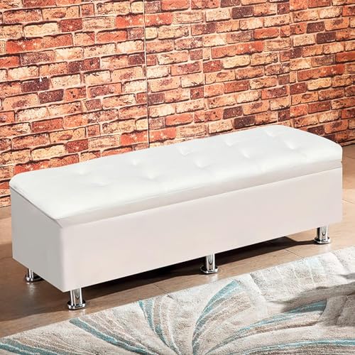 Rechteckige Aufbewahrungsbank Eingangsbereich Schuhbank, Kunstleder Gepolsterte Sofa Fußstütze Aufbewahrung Ottomane, Moderne Wohnzimmer Schlafzimmer Ottomane Bänke Spielzeugtruhe- Rechteckige Aufbewahrungsbank Eingangsbereich Schuhbank, Kunstleder Gepolsterte Sofa Fußstütze Aufbewahrung Ottomane, Moderne Wohnzimmer Schlafzimmer Ottomane Bänke Spielzeugtruhe- von CATANK
