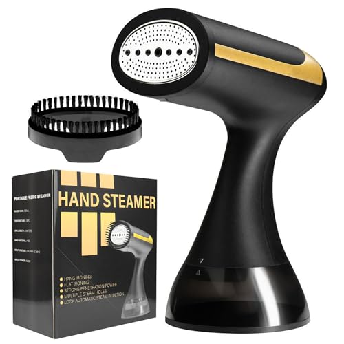 CATCHLUCK Dampfglätter Kabellos, Dampfglätter Reise 1500W mit 350ml Dampfbürste Steamer Reise Wassertank Kompakter Handdampfglätter, Ideal für Reisen und Haushalt von CATCHLUCK