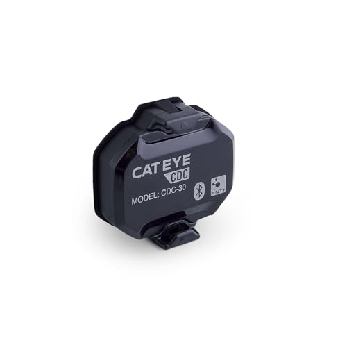 CATEYE Magnetlose Geschwindigkeits- / Trittfrequenzsensoren - IPX7 Wasserdicht Wireless Bluetooth ANT+ Fahrradcomputer Drehzahlsensor für Straße, Spin Bikes und Smart Trainer, Kompatibel mit Rouvy von CATEYE